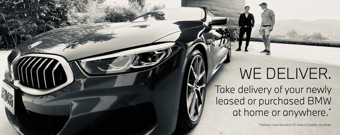 Take delivery of your newly leased or purchased BMW at home or anywhere