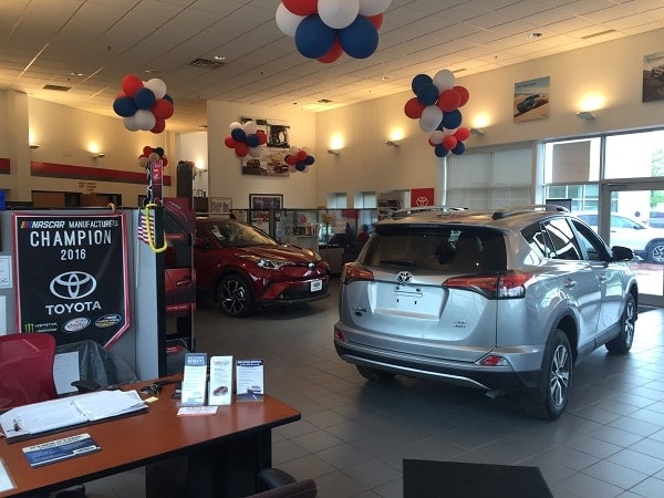 Carbone Toyota of Bennington Showroom Interior Carbone Toyota of Bennington Showroom Interior