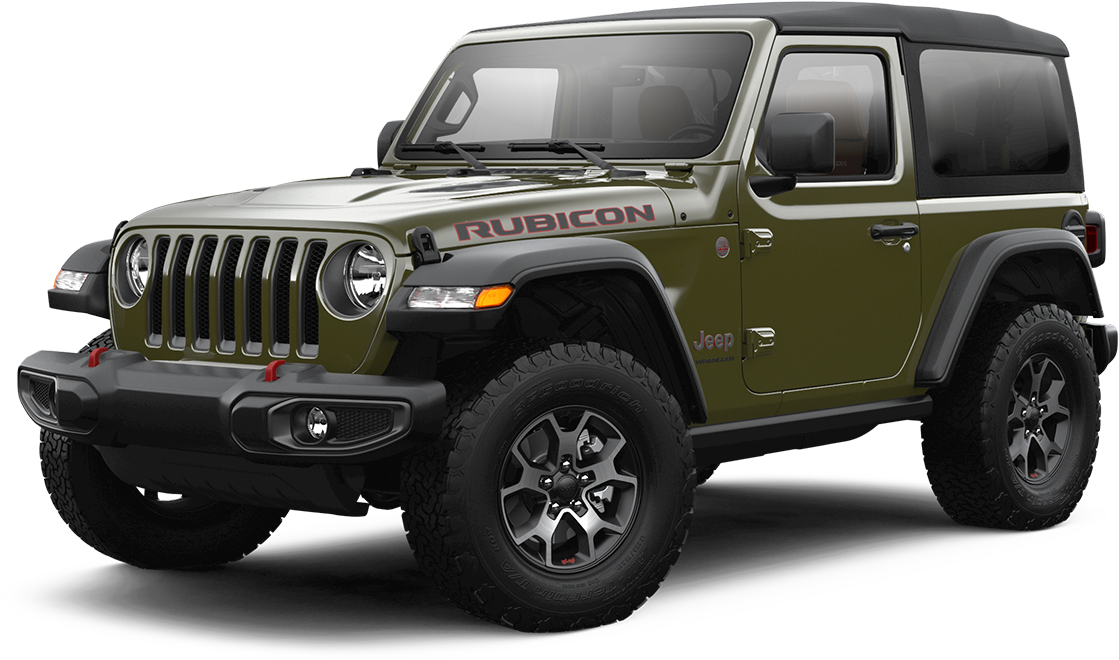 2023-Jeep-Wrangler-Rubicon-SUV-S07.png green Jeep Wrangler 4xe hybrid SUV with no background