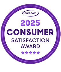 Cars.com 2025 Consumer Satisfaction Award Cars.com 2025 Consumer Satisfaction Award earned by Lithia Chrysler Dodge Jeep Ram FIAT of Bryan College Station