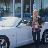 Liz and her Camaro SS