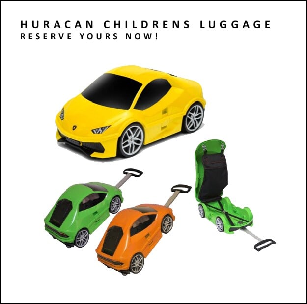 Lamborghini Huracan Children's Luggage