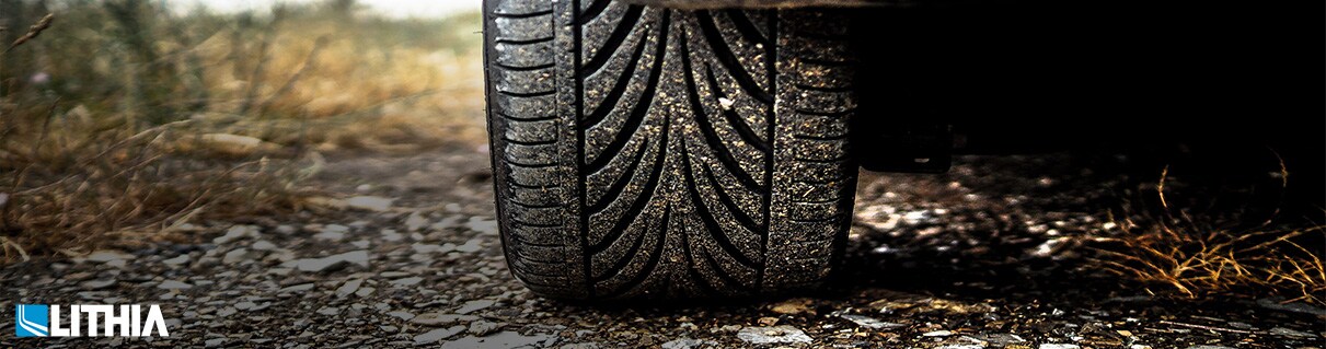 How Old and Dangerous are your Tires Dusty Tire on a Trail