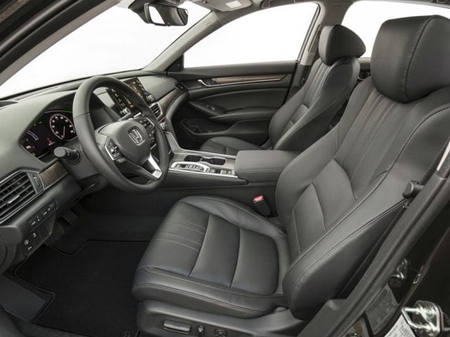 New Honda Accord front seats.jpg dark gray Honda Accord interior, front seats, steering, and dash board