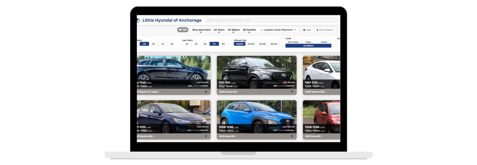 Lithia Hyundai Shop Online