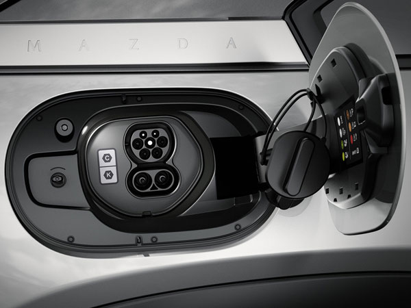 2022 MAZDA MX-30 EV Charging Port