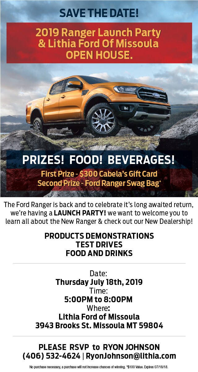 Ford Ranger Launch Party