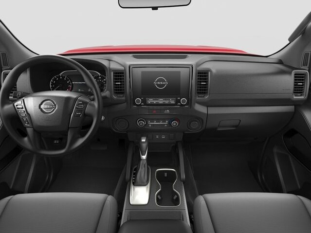 2022 Nissan Frontier Interior Windshield and Tech Panel.PNG Nissan Frontier truck interior tech screen