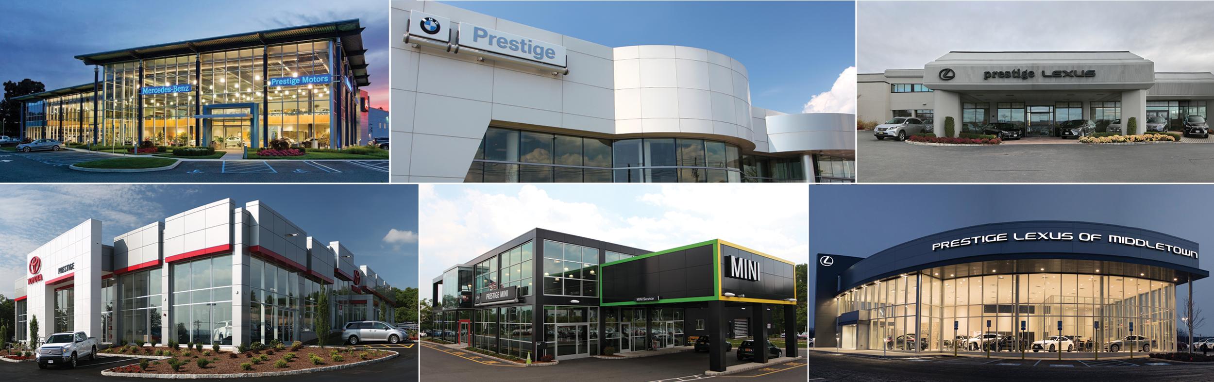 Prestige Family of Fine Cars New Lexus, MINI, Toyota