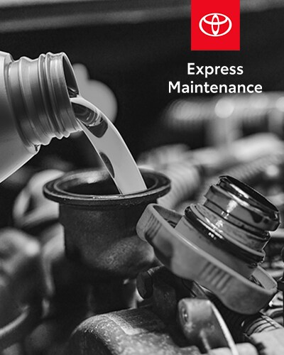 Toyota Express Maintenance Graphic