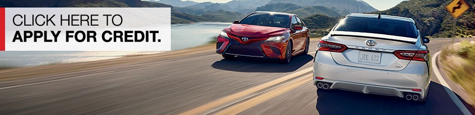 Apply for credit at Prestige Toyota