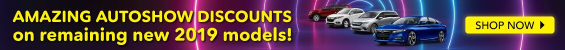 Amazing Autoshow Discounts on remaining new 2019 models