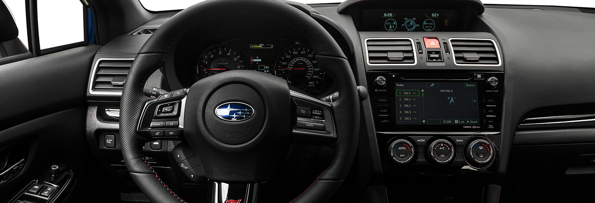 2018 Subaru WRX 2018 Subaru WRX Interior Features