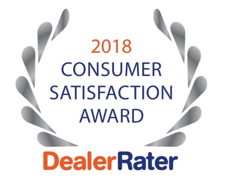 Lithia Subaru of Fresno received a 2018 Consumer Satisfaction Award from DealerRater.png