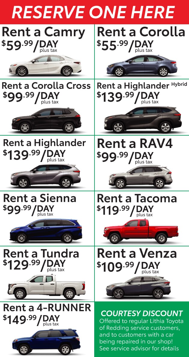 Nissan Vehicle Rentals