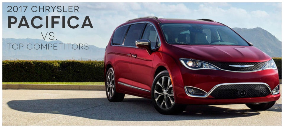 Compare the 2017 Chrysler Pacifica in Livonia