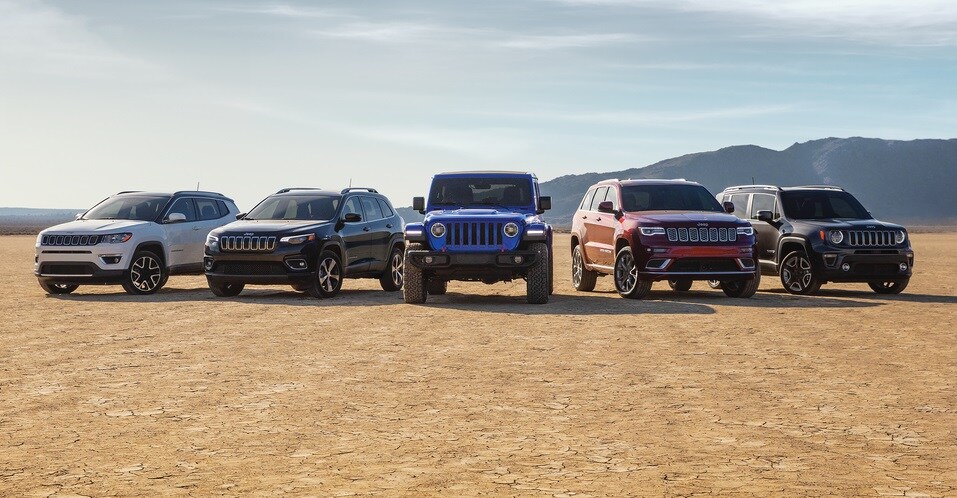 2020 Jeep Lineup