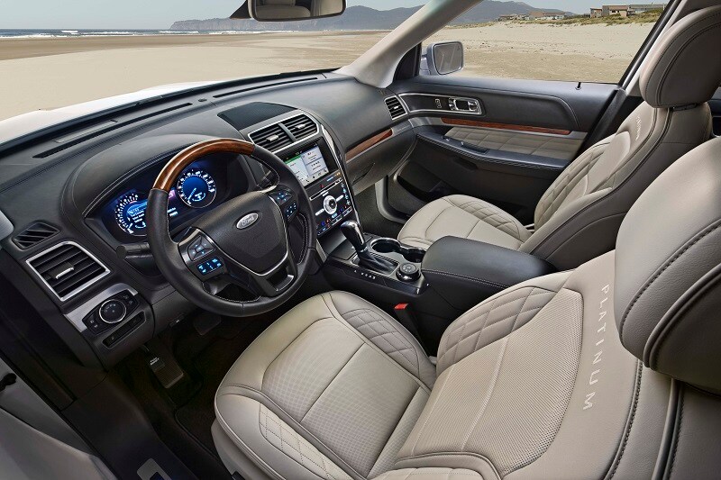 2017 Explorer Interior
