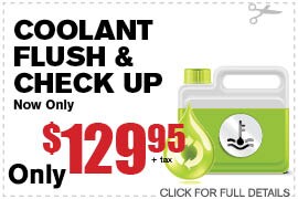 Coolant Flush & Check Up