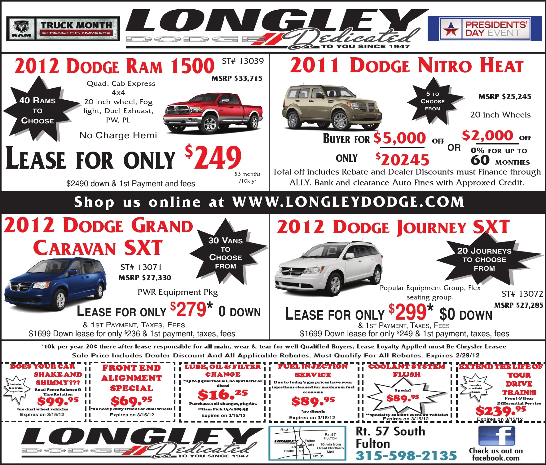 Lognley Dodge Current Ad