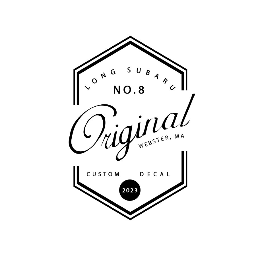 Long Custom Decal Original #8