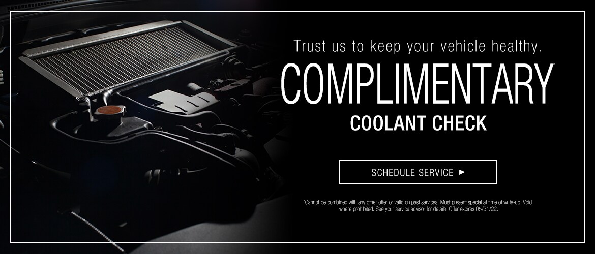 Complimentary Coolant Check in Los Gatos CA