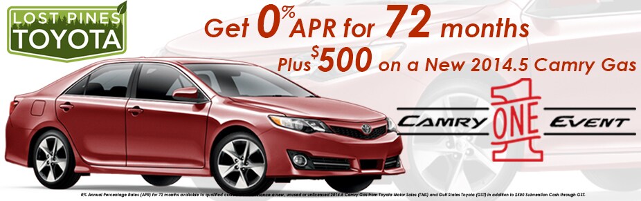 Camry-One-Event Going On Now!