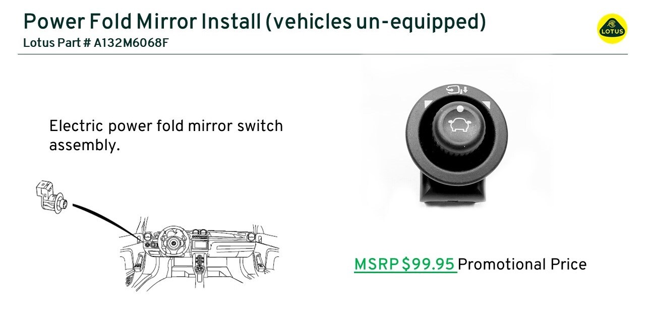 Power Fold Mirror Install