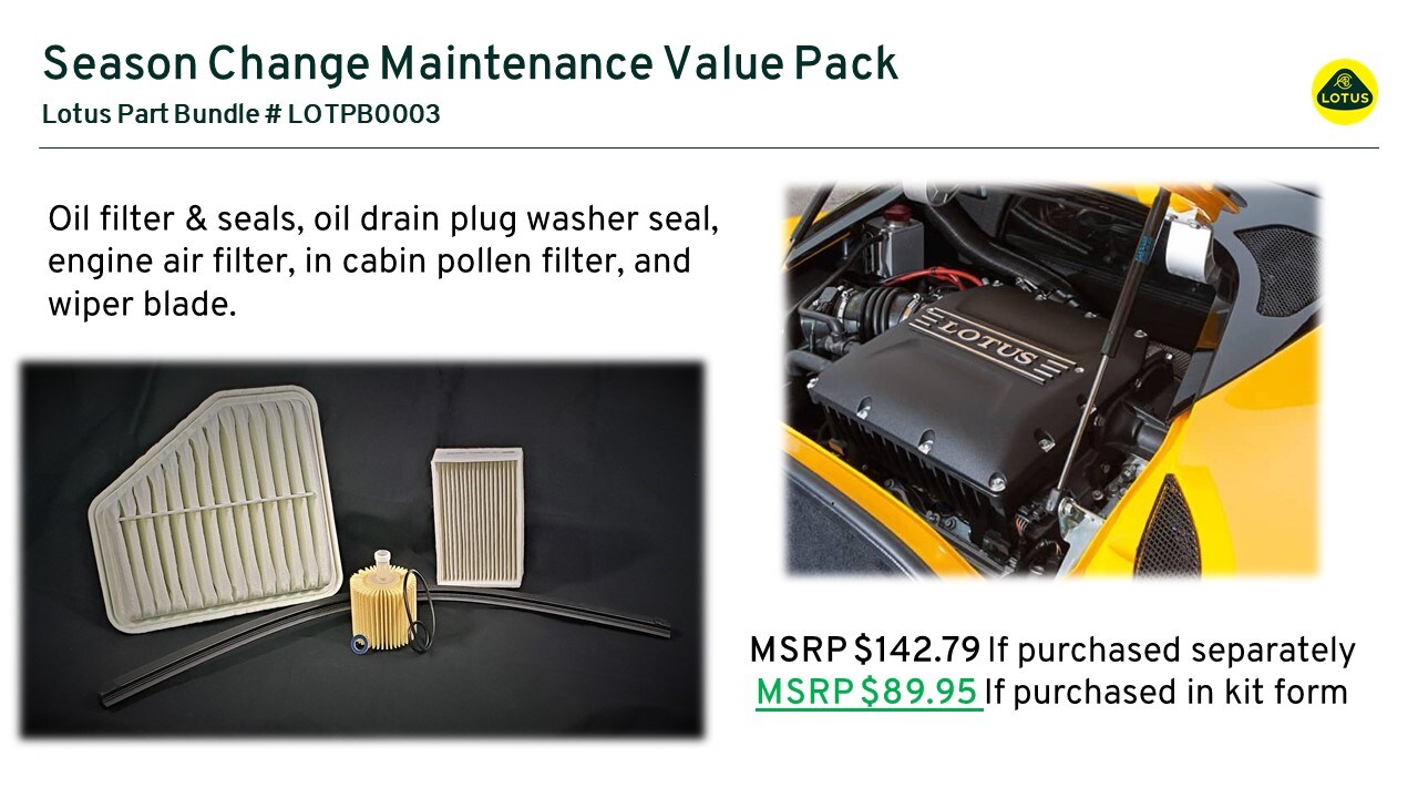 Season Change Maintenance Value Pack