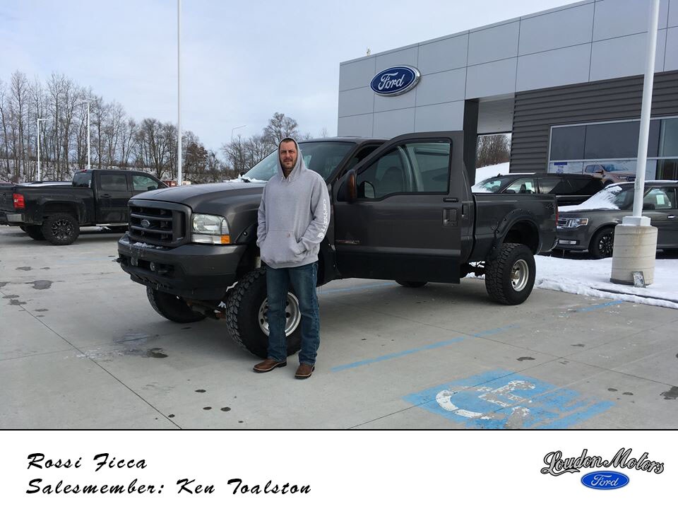 Thank you to Rossi Ficca for coming from West Virginia to get his new truck from us! Ken Toalston got him into a 2004 Ford F-250. copy.jpg