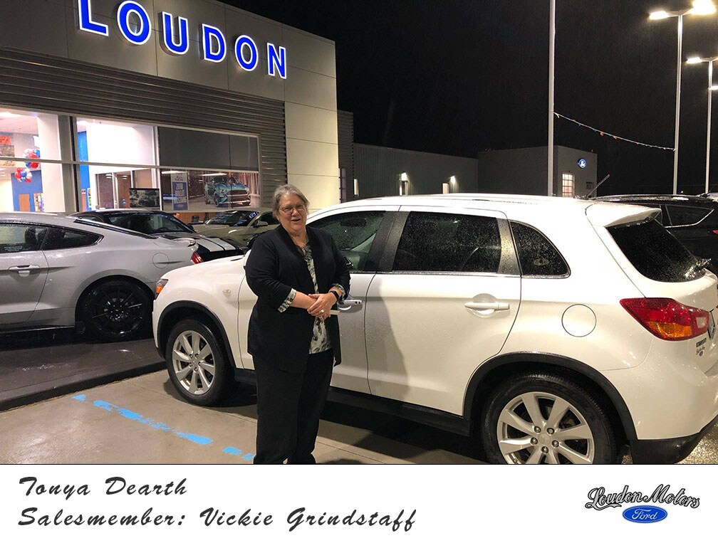 Thank you to Tonya Dearth for coming to do business with us! Vickie Costea-Grindstaff was able to get her into a 2015 Mitsubishi. copy.jpg