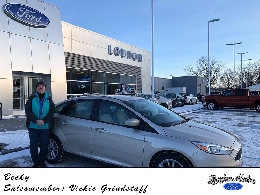 Thank you to Becky for choosing us to do business with! Vickie Grindstaff got her into a 2018 Ford Focus. copy.jpg