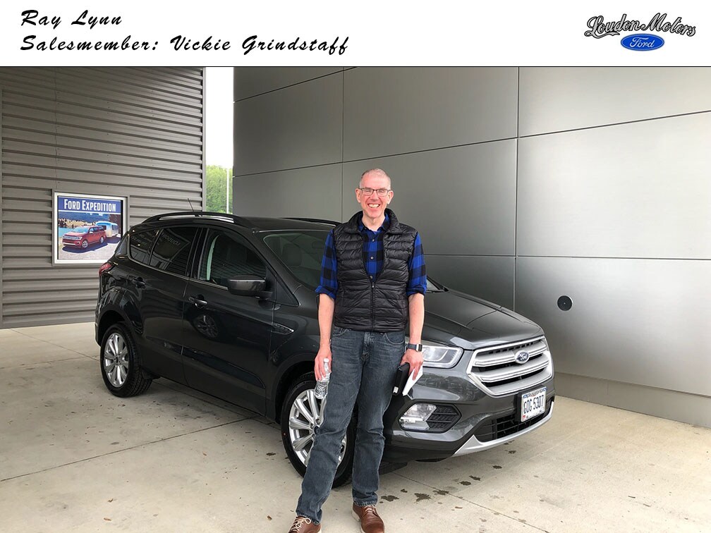 Thank you to Ray Lynn for choosing us as his trusted dealer! Vickie Costea-Grindstaff was able to get him into a new 2019 Ford Escape copy.jpg