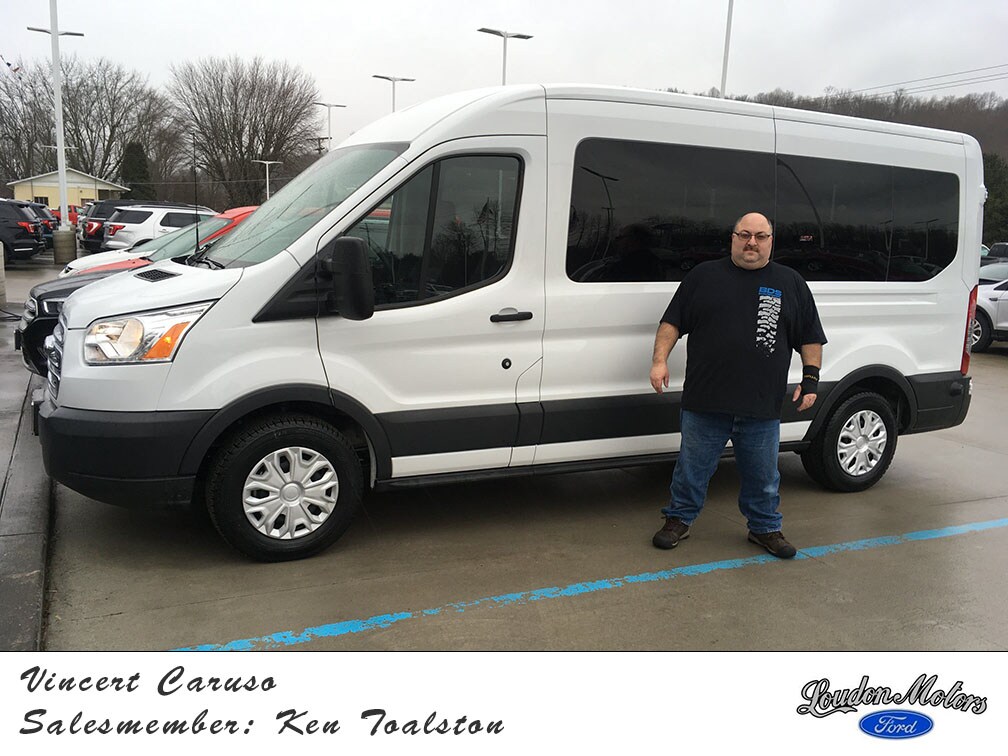Thank you to Vincent Caruso for coming from Michigan to do business with us! Ken Toalston was able to get him into a 2018 Ford Transit. copy.jpg