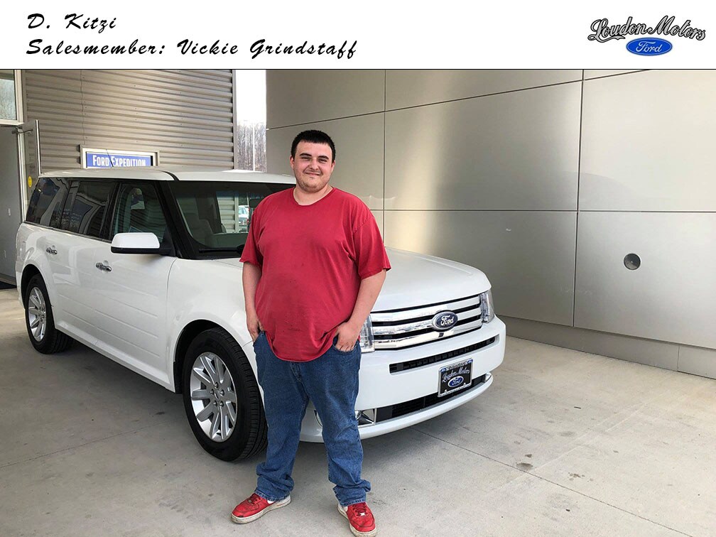 Thank you to our very own D. Kitzi for keeping his business within our dealership! Vickie Costea-Grindstaff helped him into a Ford Flex. copy.jpg