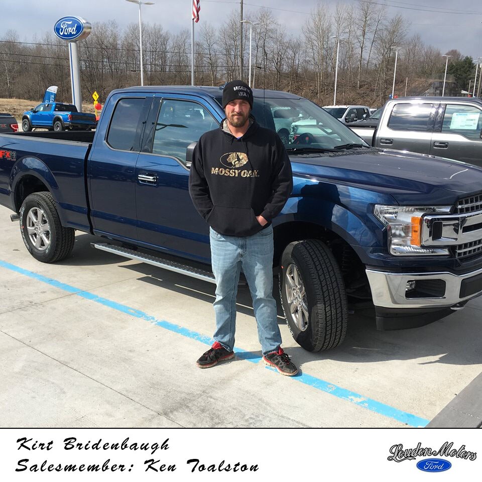 Thank you to Kirt Bridenbauh for coming to Loudon Motors Ford to do business with us! Ken Toalston was able to help get Kirt into a 2015 Ford F-150. copy.jpg