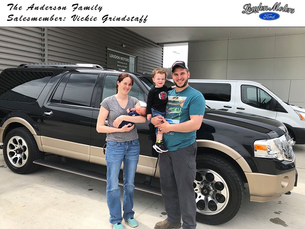 Thank you to the Anderson Family for coming to us with their business! Vickie Costea-Grindstaff helped them into a 2013 Ford Expedition. copy.jpg