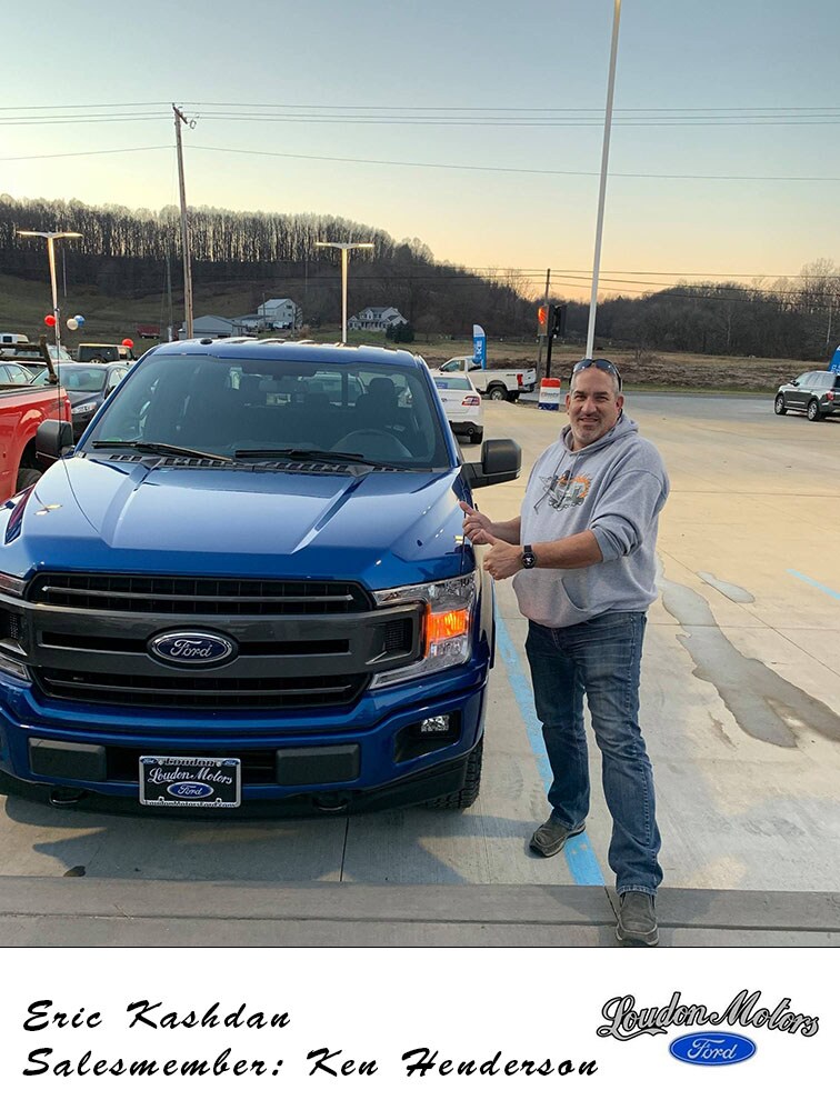 Thank you to Eric Kashdan for doing business with us! Ken Henderson was able to get him into a 2018 F-150. copy.jpg