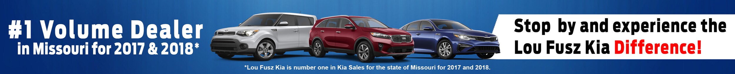 Lou Fusz Kia is Number One