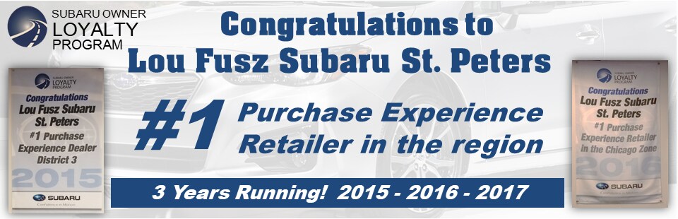 Lou Fusz Subaru #1 Customer Service