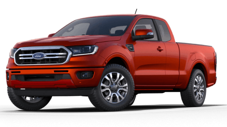 2023 Ford Ranger LARIAT Exterior - Hot Pepper Red Metallic