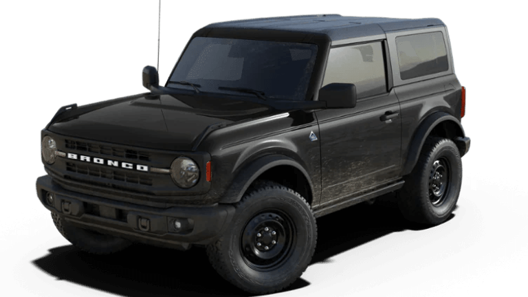 2023 Ford Bronco Black Diamond Exterior - Shadow Black