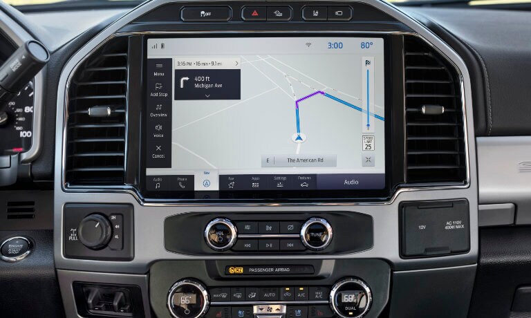 2022 Ford F-250 Interior Infotainment Screen