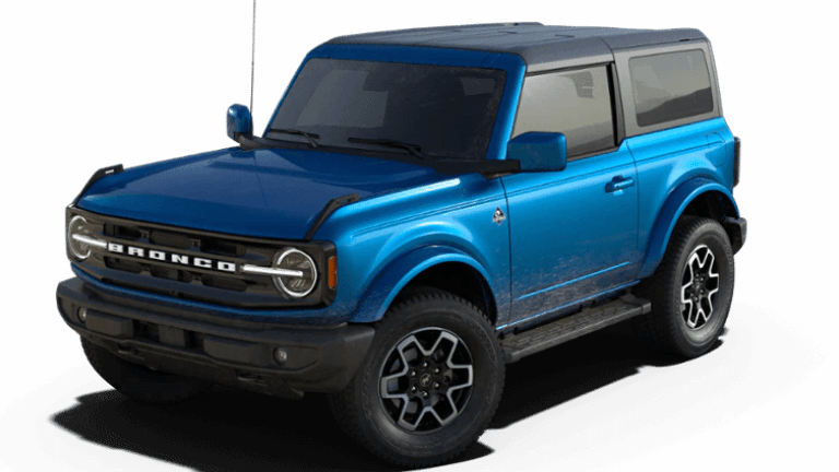 2023 Ford Bronco Outer Banks Exterior - Velocity Blue