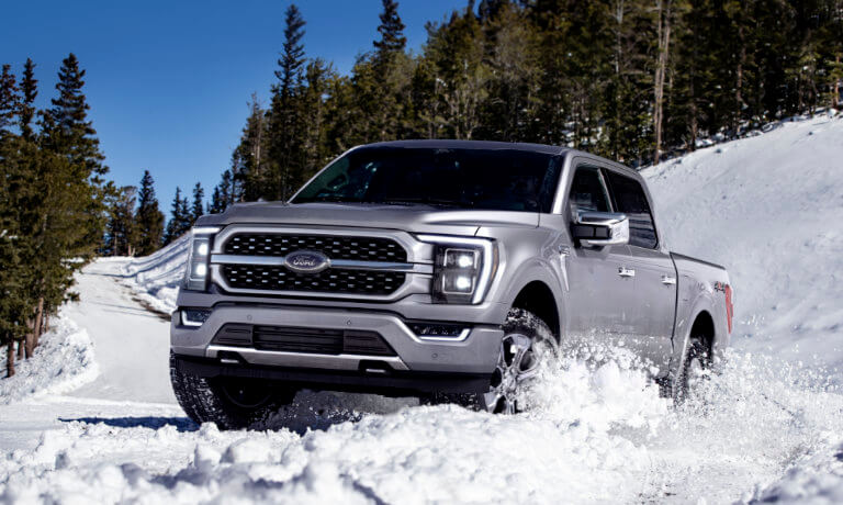 2023 Ford F-150 Exterior In Snow