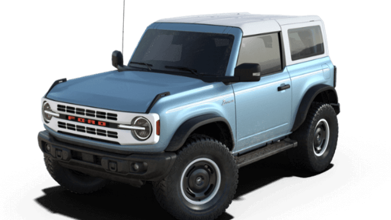 2023 Ford Bronco Heritage Limited Exterior - Robin's Egg Blue