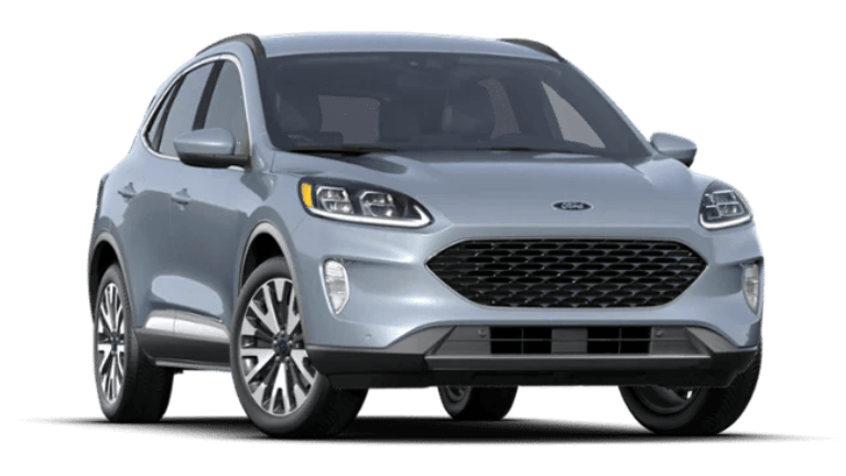 2022 Ford Escape Titanium Exterior - Iced Blue Silver Metallic