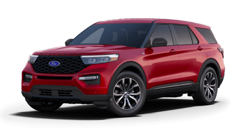 2022 Ford Explorer ST-Line Exterior - Rapid Red