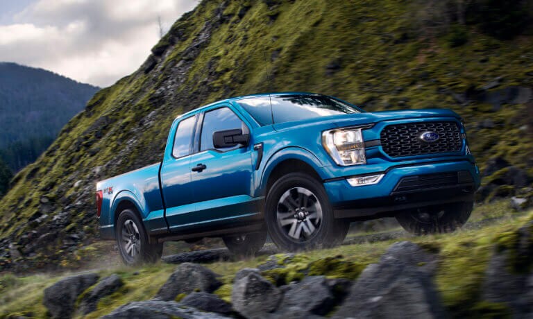 2022 Ford F-150 Exterior Grassy Mountainside