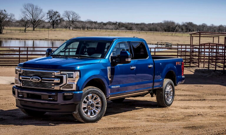 2022 Ford F-250 Exterior On Ranch